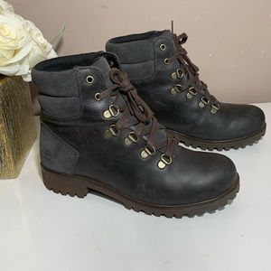 TIMBERLAND WHEELWRIGHT WATERPROOF BOOTS Gray Brown